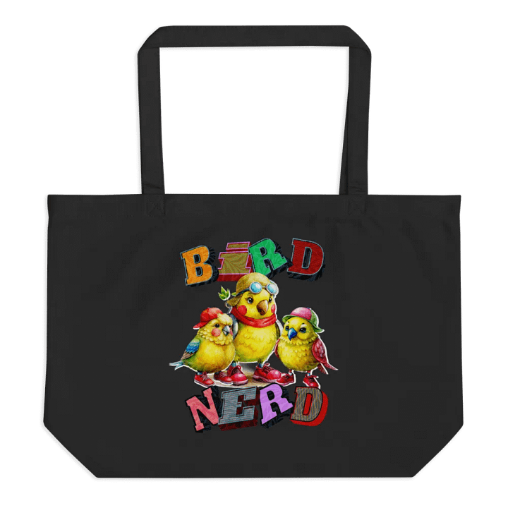 Bird Nerd Yellow Budgie Eco Tote product image (1)