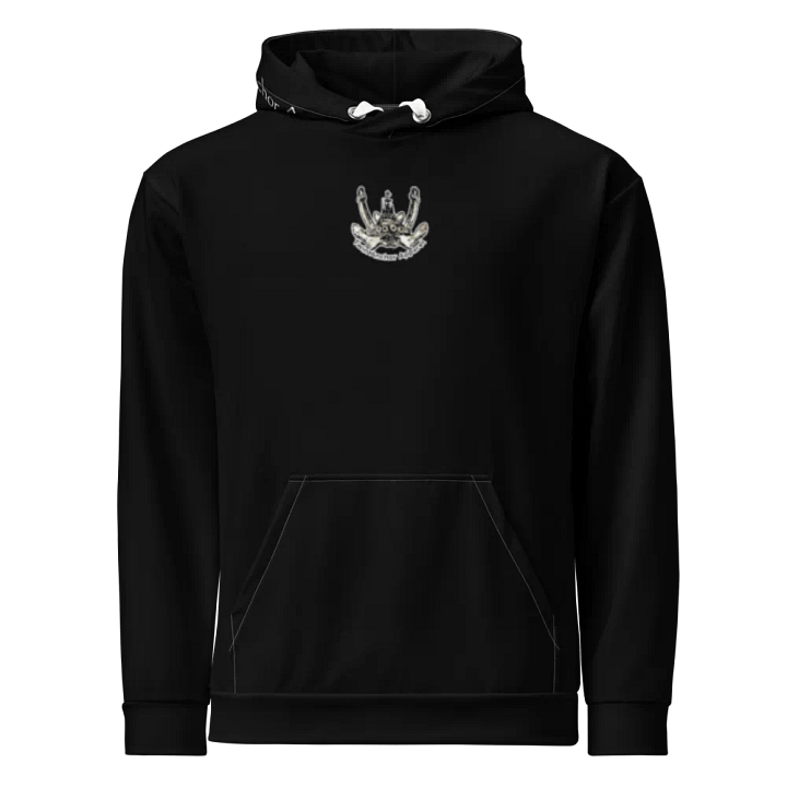 Black Three blade prop triangle Athena tug Hoodie product image (2)