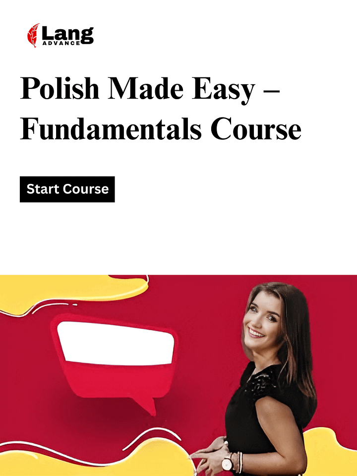 Learn Polish Fundamentals: Polish Language Course product image (1)