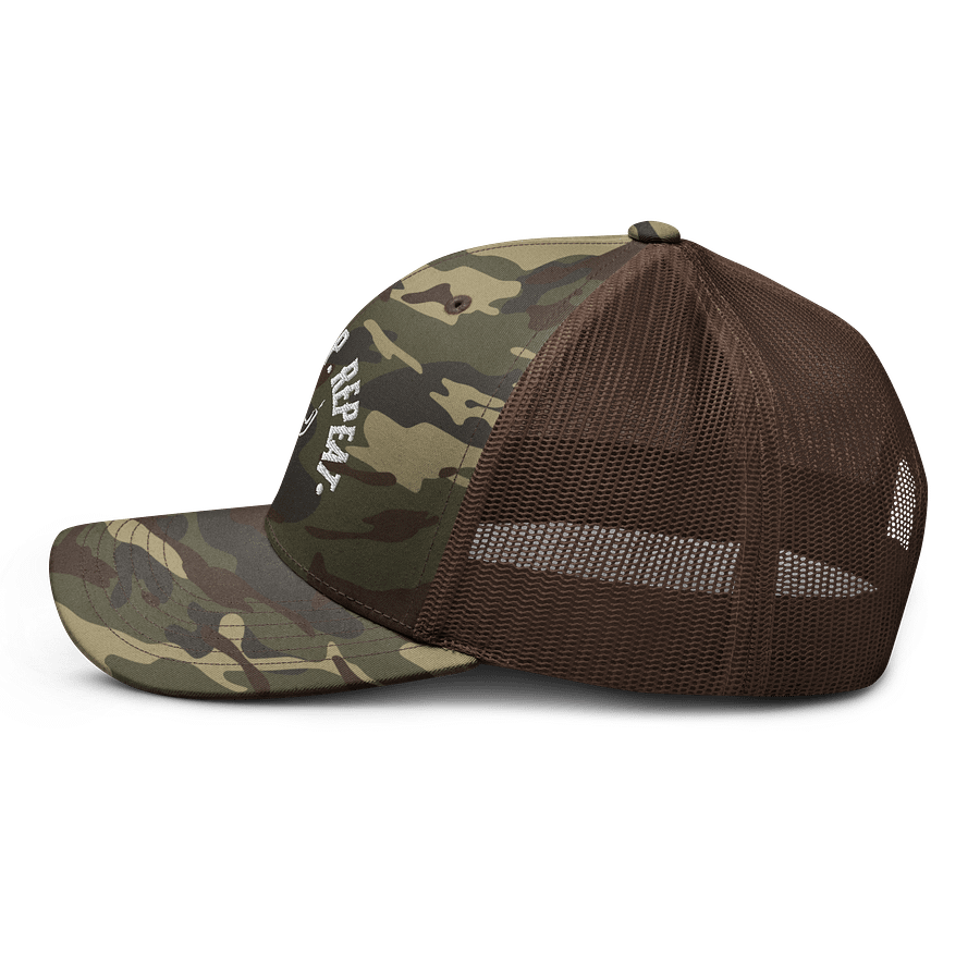 GOLF. SLEEP. REPEAT. Camo Hat product image (3)