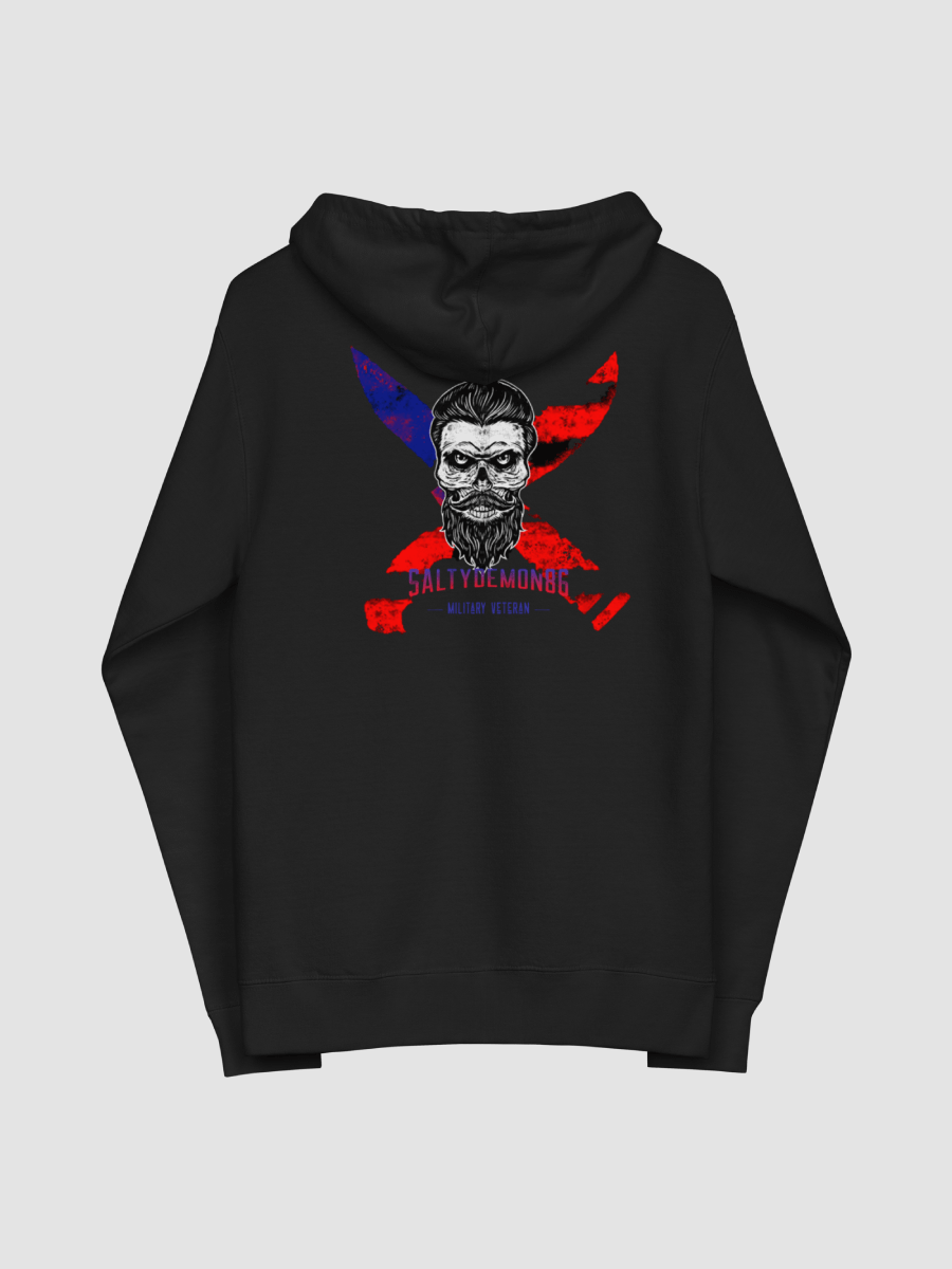 [Saltydemon86] Independent Trading Co. Fleece Zip Up Hoodie (Printed on Demand) Independent Trading Co. SS4500Z product image (4)