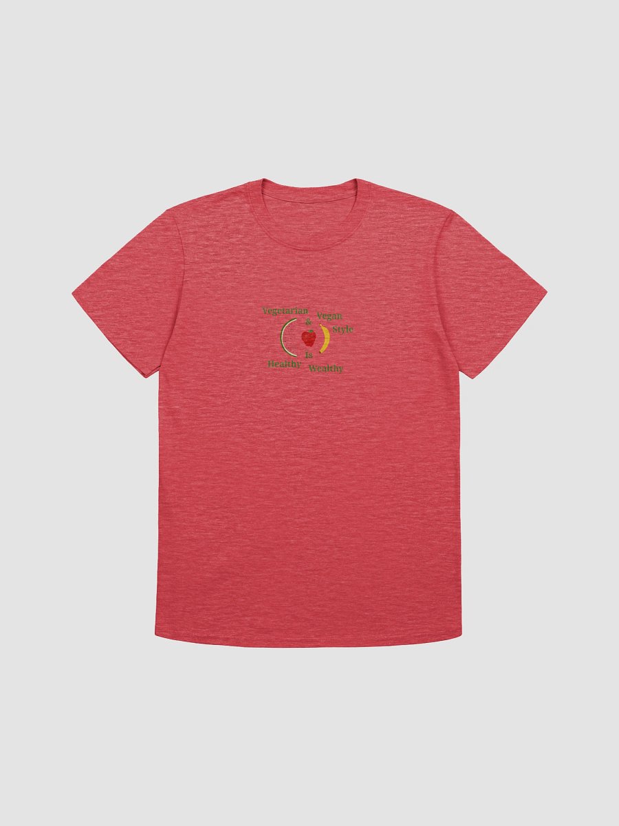 Healthy Wealthy Vegetarian & Vegan T-Shirt product image (1)