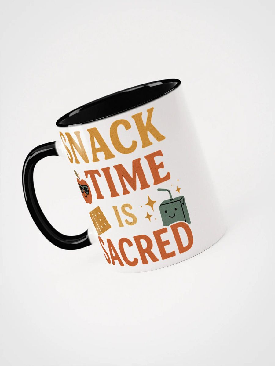 Snack Time Is Sacred Mug – Funny Teacher Gift for Snack Lovers product image (38)