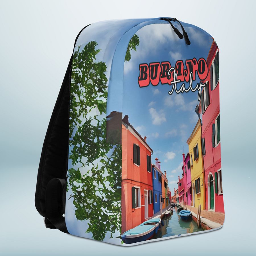 Burano Italy All Over Print Backpack product image (9)