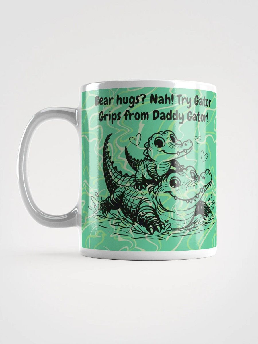 Daddy Gator Mug - Funny Father’s Day Gift, Coffee Cup for Dad, Alligator Dad Mug, Gift from Kids product image (6)