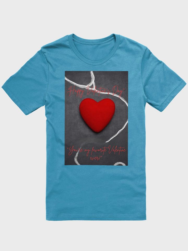 Valentine's Day Heartfelt Bella+Canvas Supersoft T-Shirt product image (1)