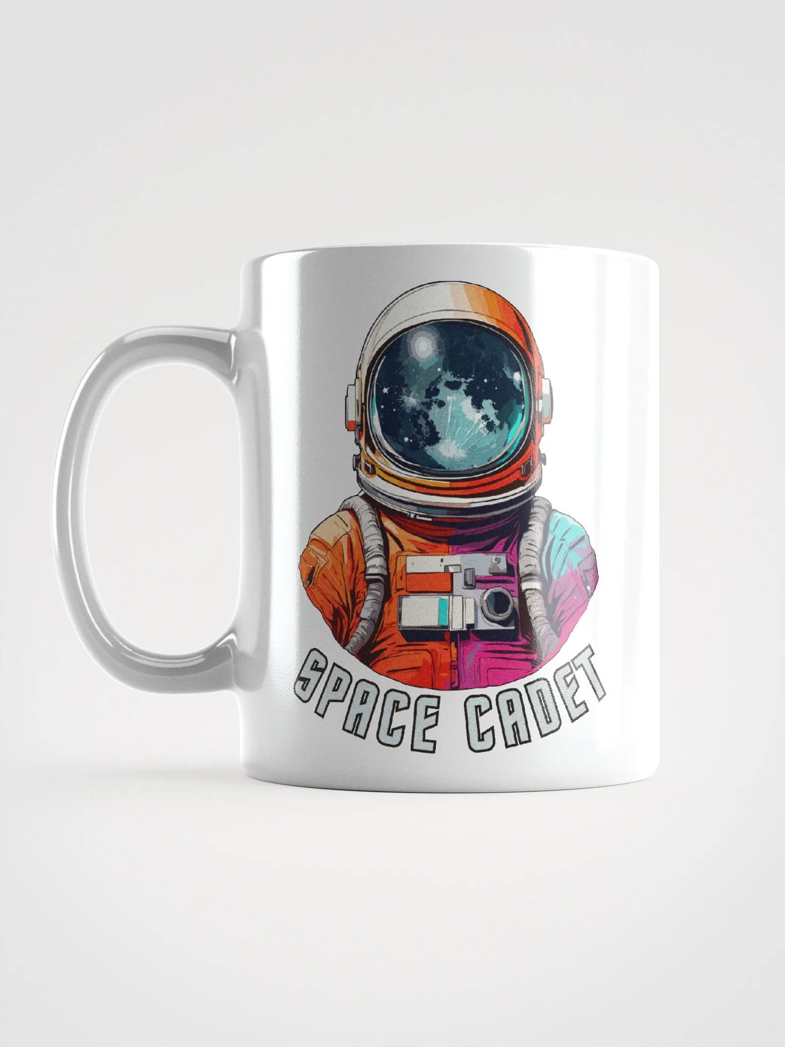 Novelty Graphic | White Coffee Mug | Space Cadet product image (1)