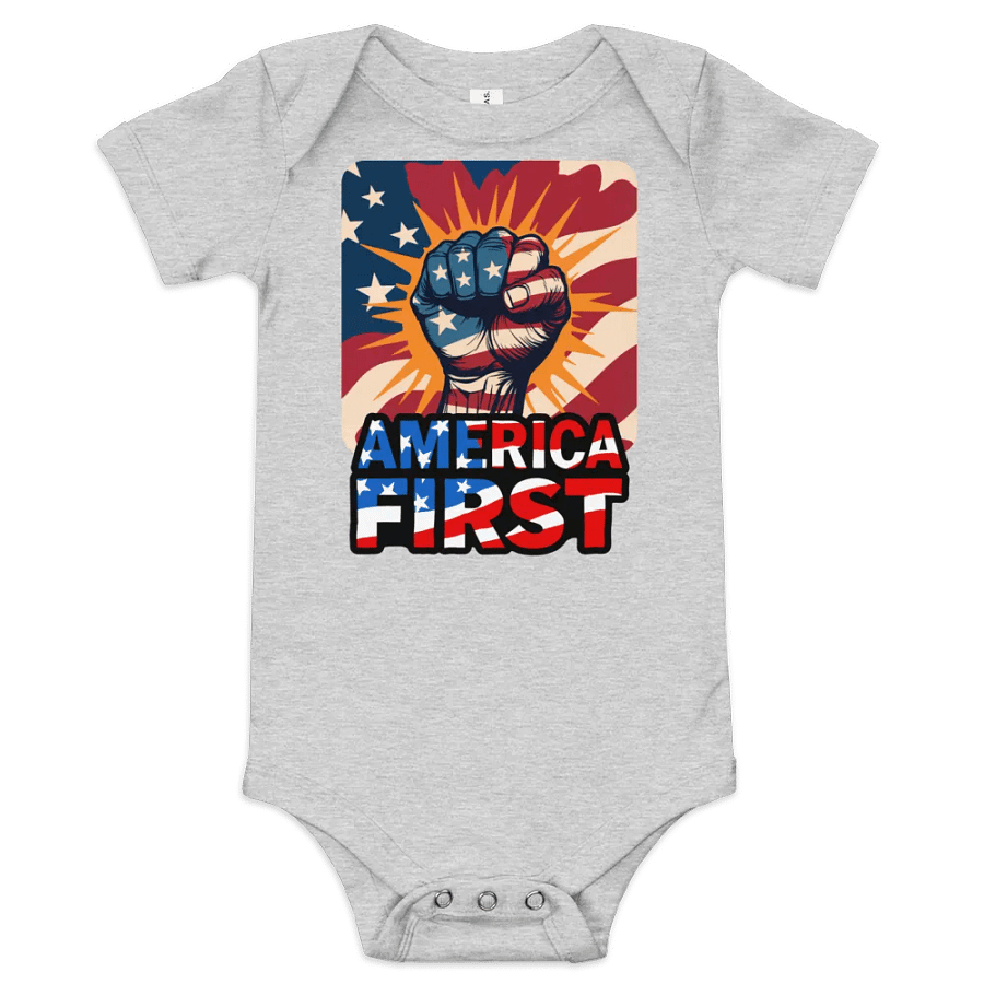 Baby One-Piece: America First product image (1)