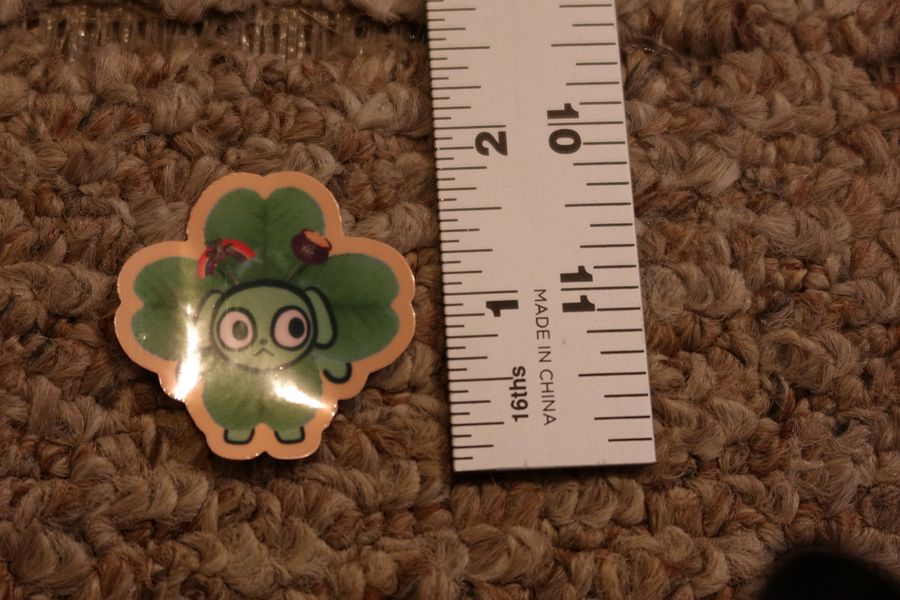 4 Leaf Clover Cat and Dog stickers product image (2)
