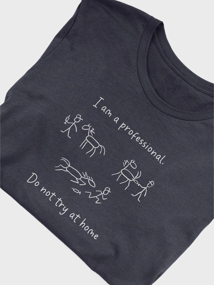"Veterinary cartoon design" t-shirt (Dark background) product image (4)
