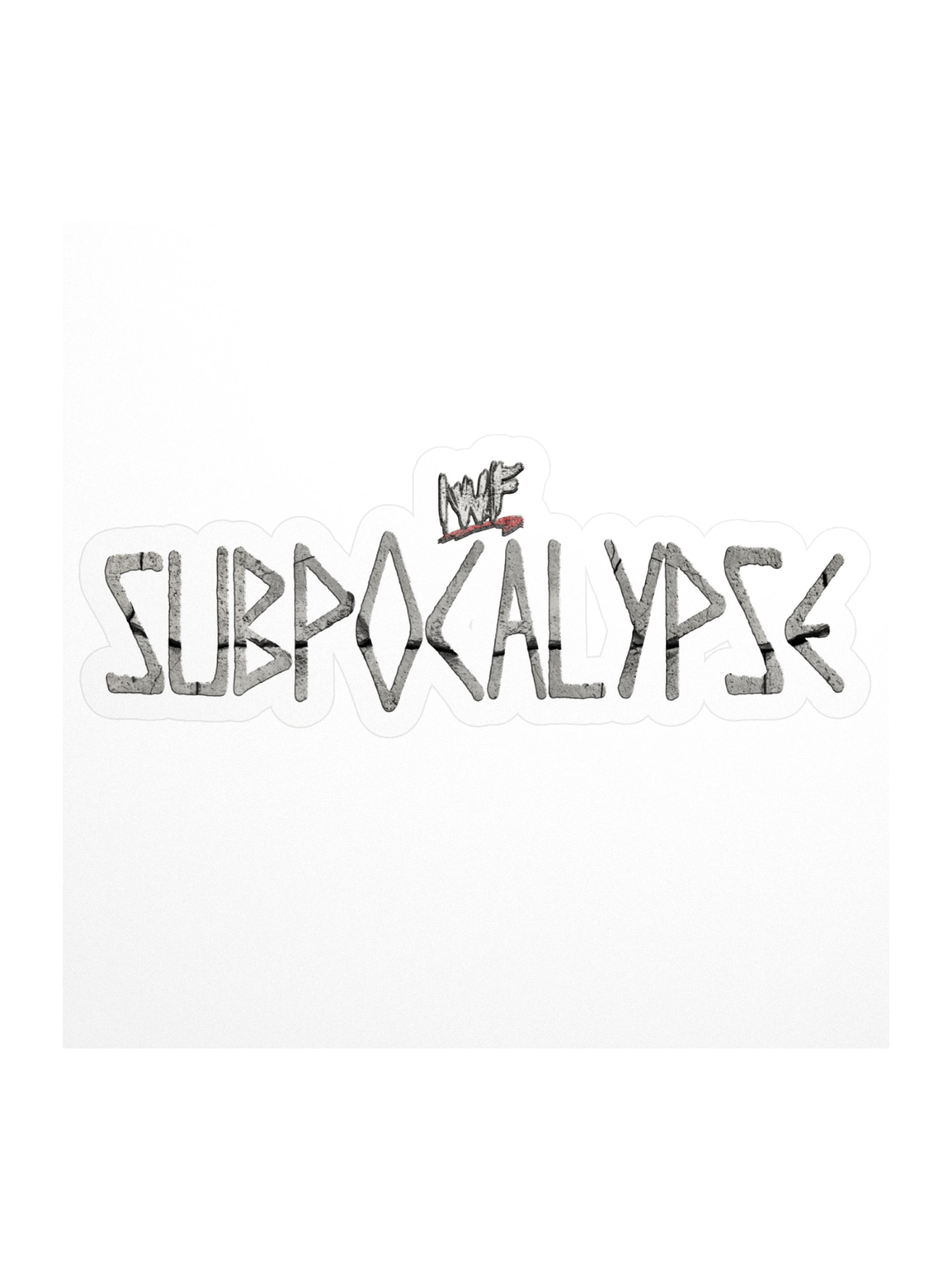 IWF SUBPOCALYPSE Sticker product image (1)