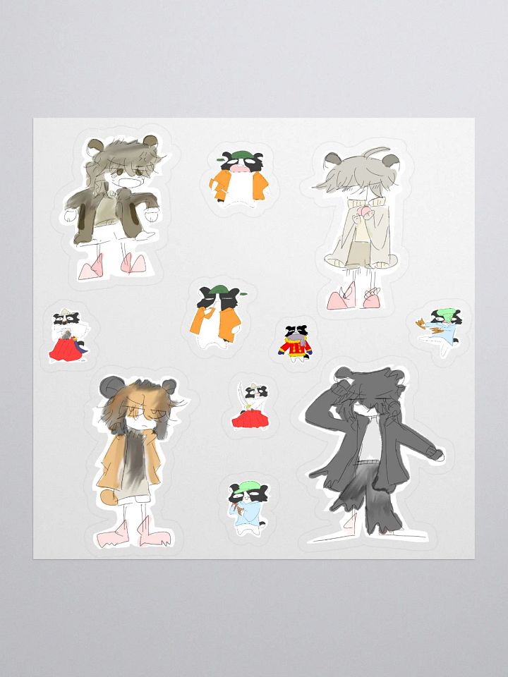 365!! daily character dictionary hamster stickers product image (1)