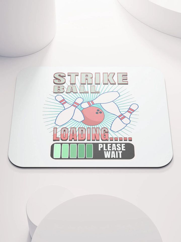 Strike Ball Loading Bowling Mouse Pad product image (1)