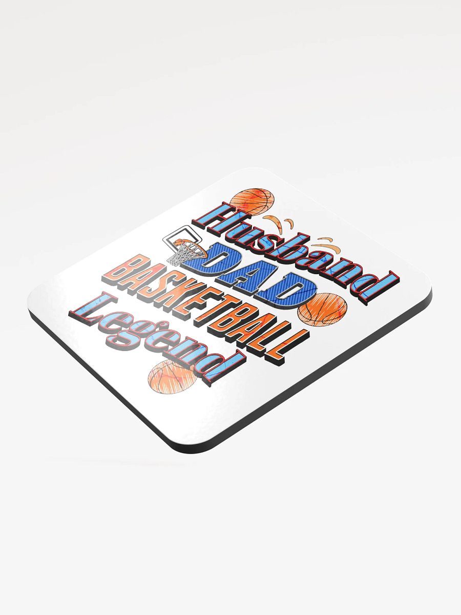 Husband Dad Basketball Legend Coaster product image (4)