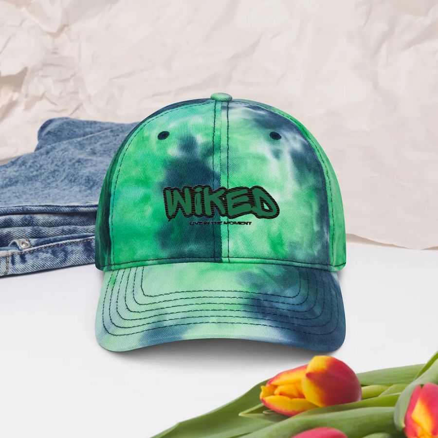 Emerald Tie Dye Hat product image (3)