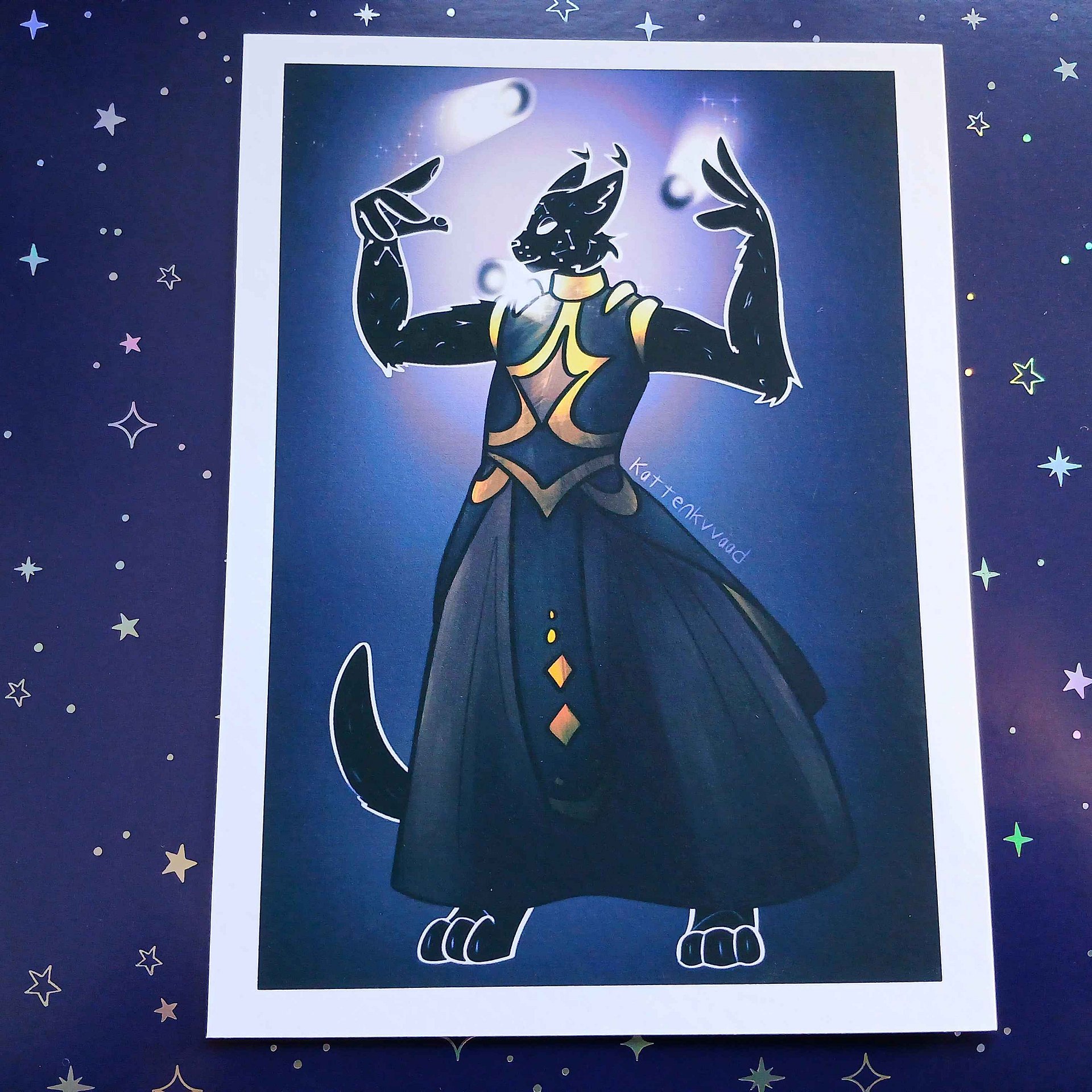 "Shooting Stars" art print product image (1)