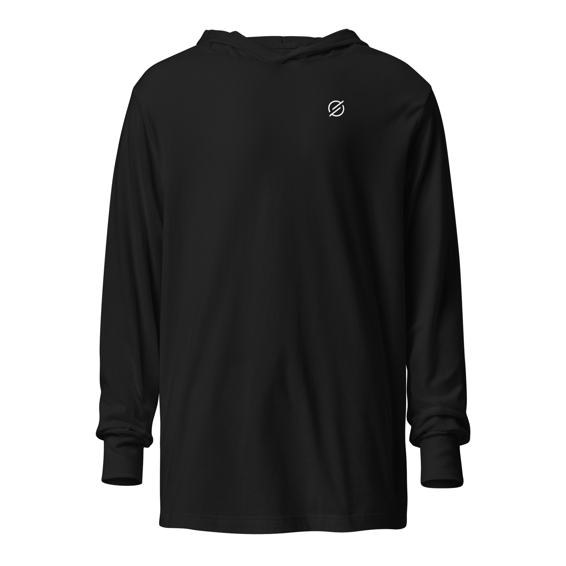 Performance Space Unisex Hooded Long Sleeve Tee product image (1)