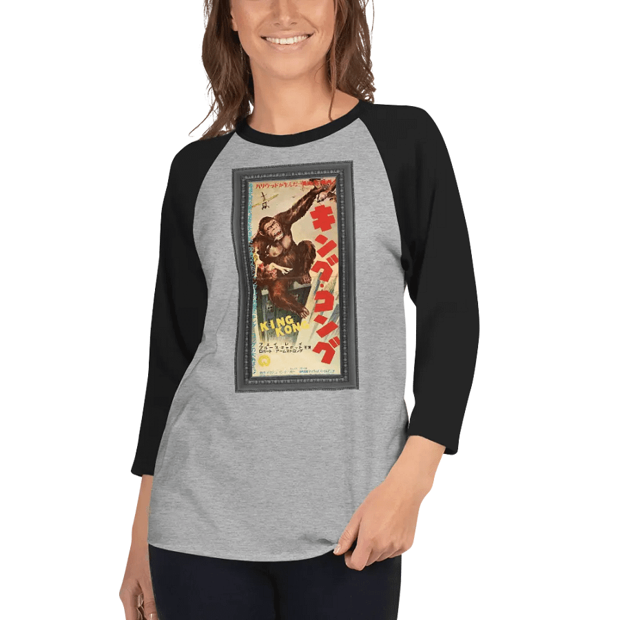 angry ape: saturday afternoon raglan product image (6)