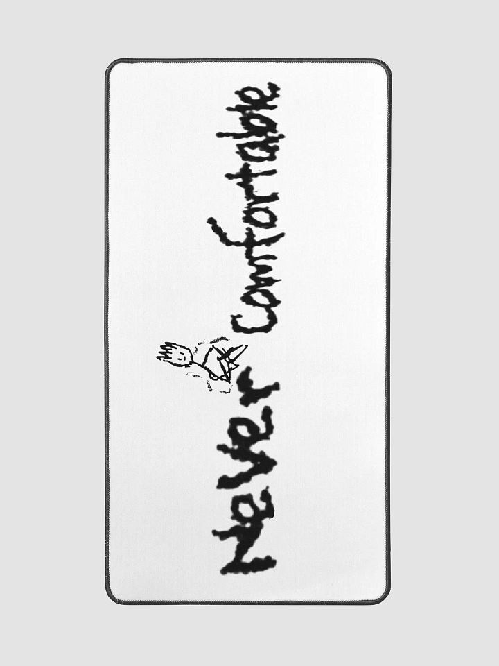 NEVER COMFORTABLE DESK MAT - V.1 product image (2)