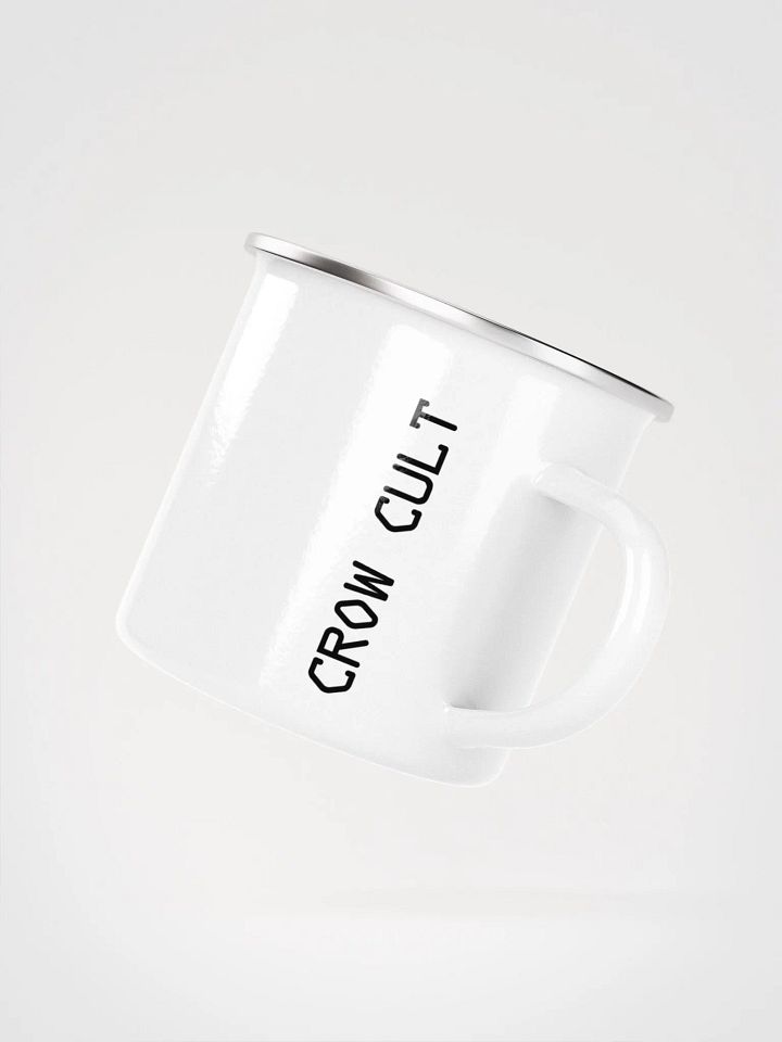 Enamel Crow Cult Cup - For Righties product image (2)