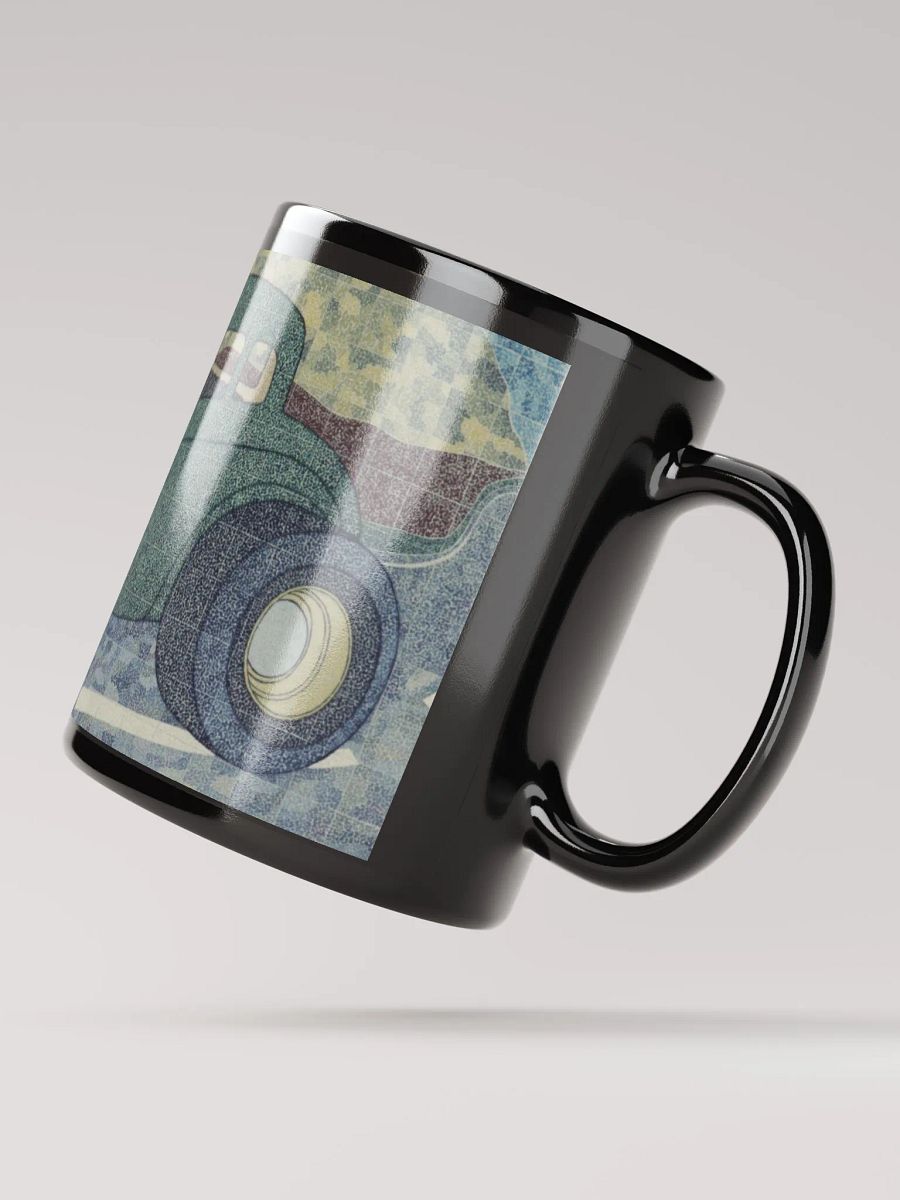 Green Hotrod Black Glossy Mug product image (5)