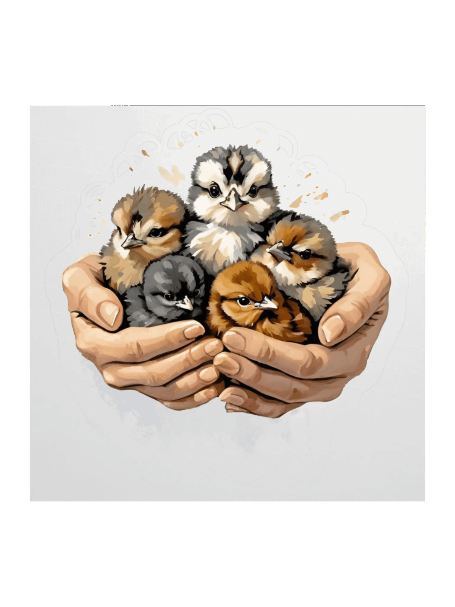 Handful of Fluff - Sticker product image (1)