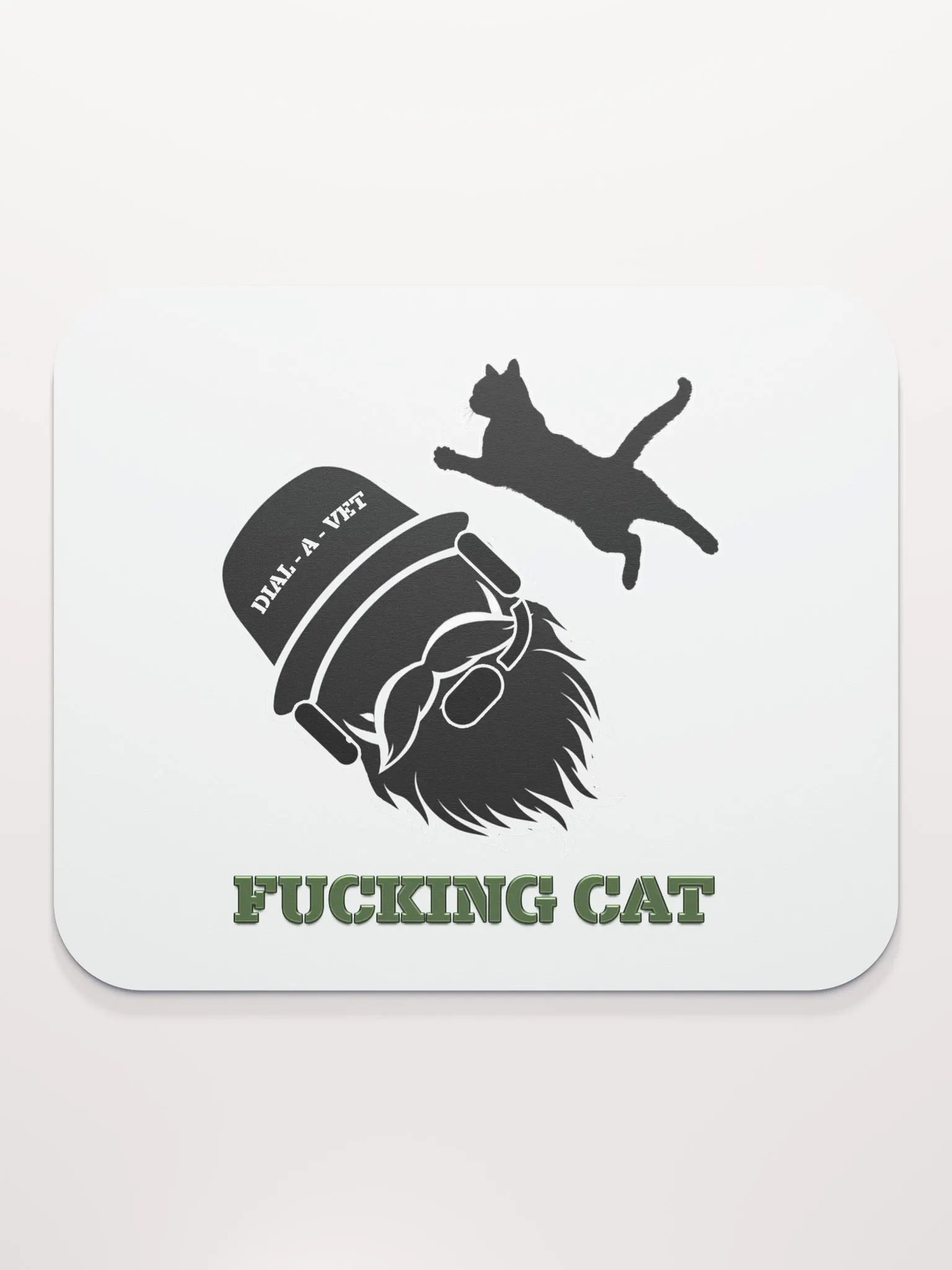 Dial - A - Vet - !Floof Mouse Pad product image (2)