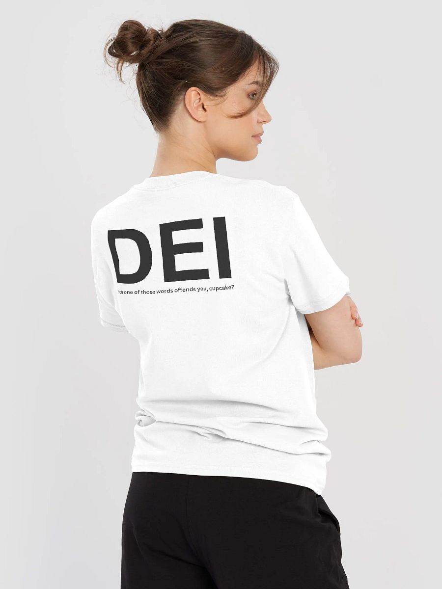 DEI tee white product image (3)