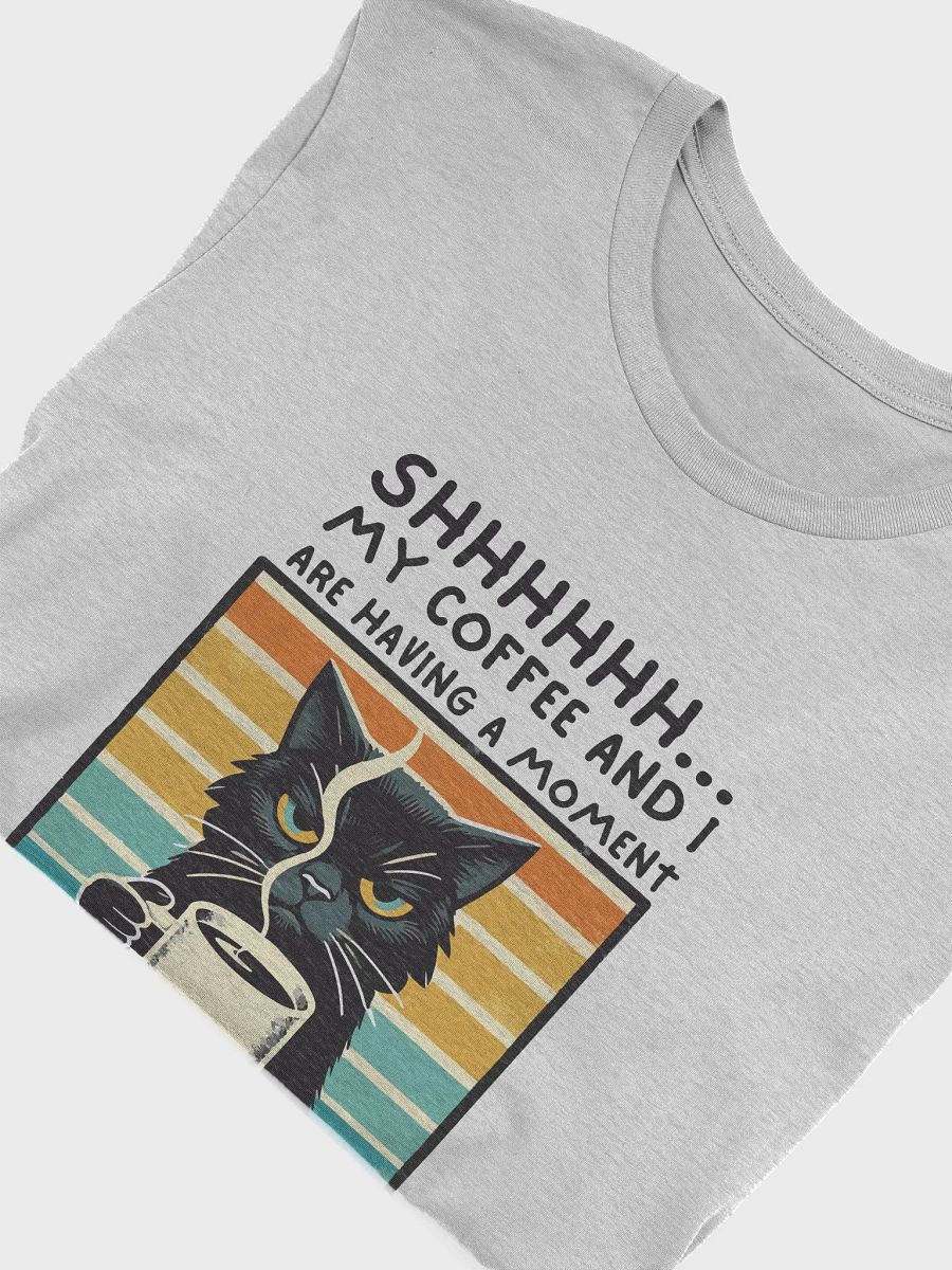 Serious Cat Coffee Moment T-Shirt product image (30)