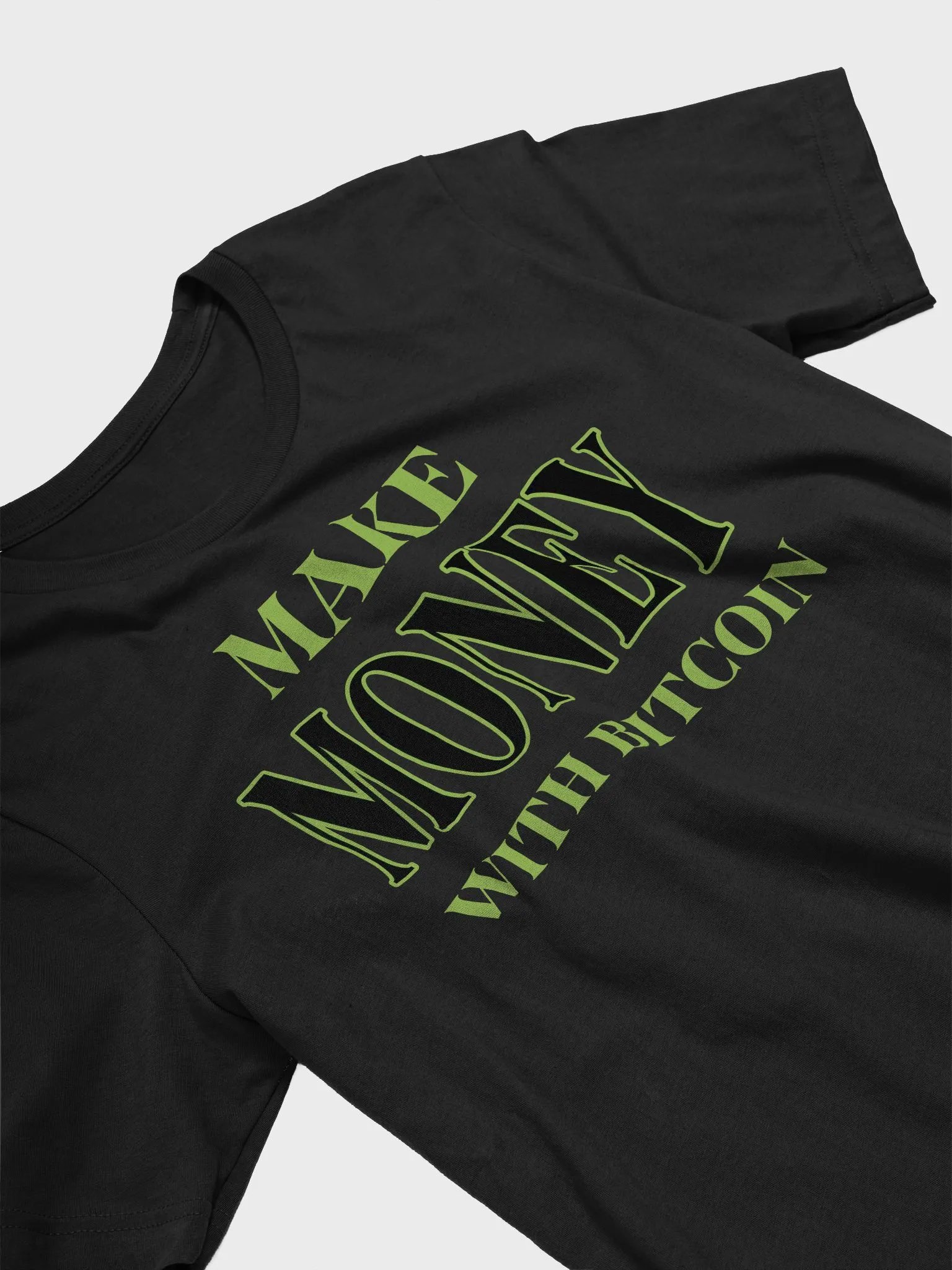 Money-Making Bitcoin Typography Tee product image (19)
