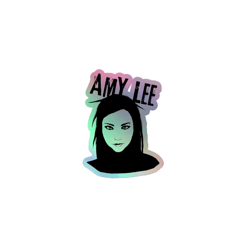 Holographic Amy fan art Sticker Set