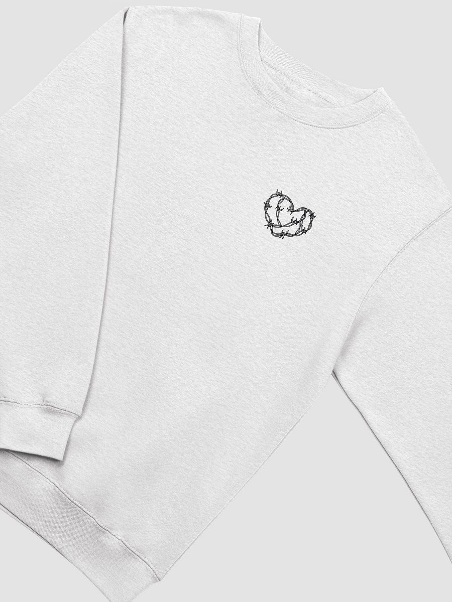 Barbed Wire Heart Crewneck Sweatshirt product image (3)