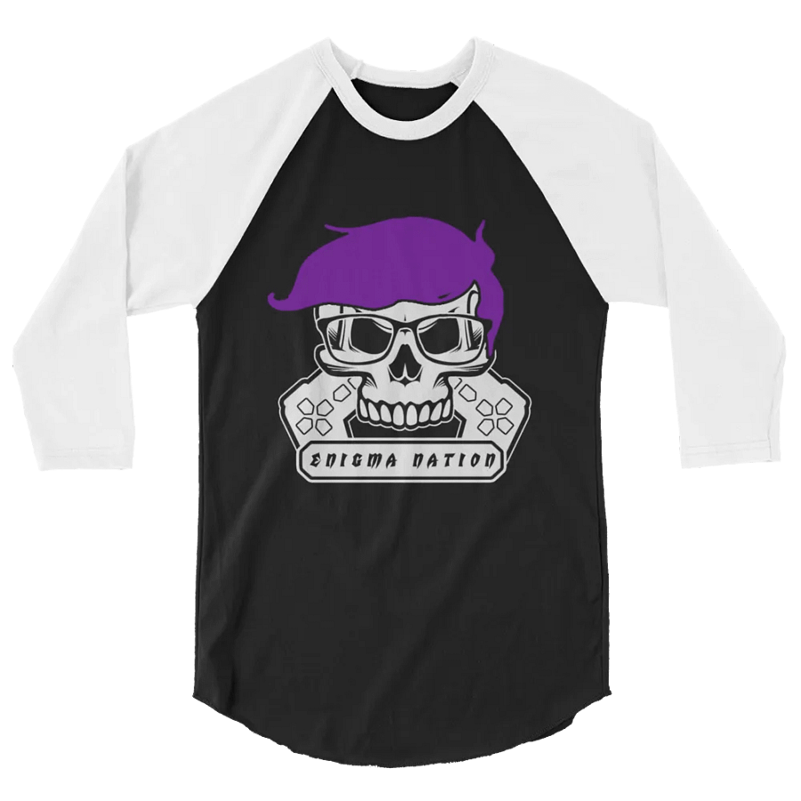Enigma Nation Tultex Fine Jersey Raglan Tee product image (4)