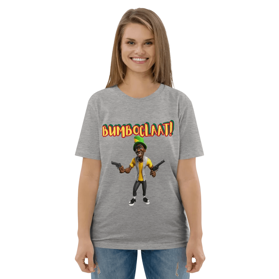 Glowing Bumboclaat Fantasy Logo T-Shirt product image (62)