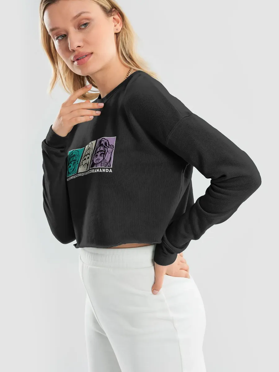 The Undie Women's Crop Sweatshirt product image (10)