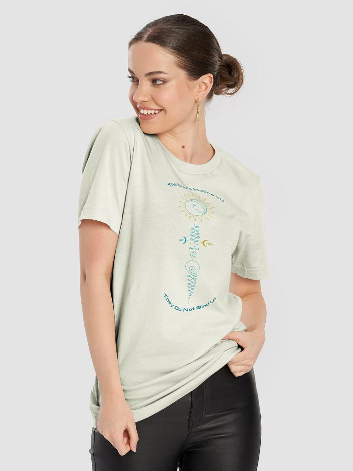The Stars Incline Us Silhouette Unisex T-Shirt product image (2)