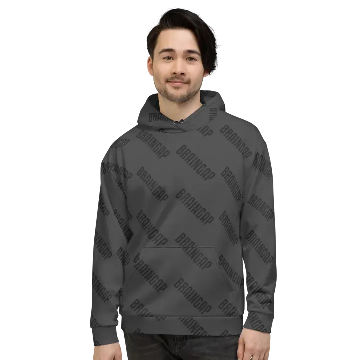 Braingap Unisex Dark Hoodie product image (2)