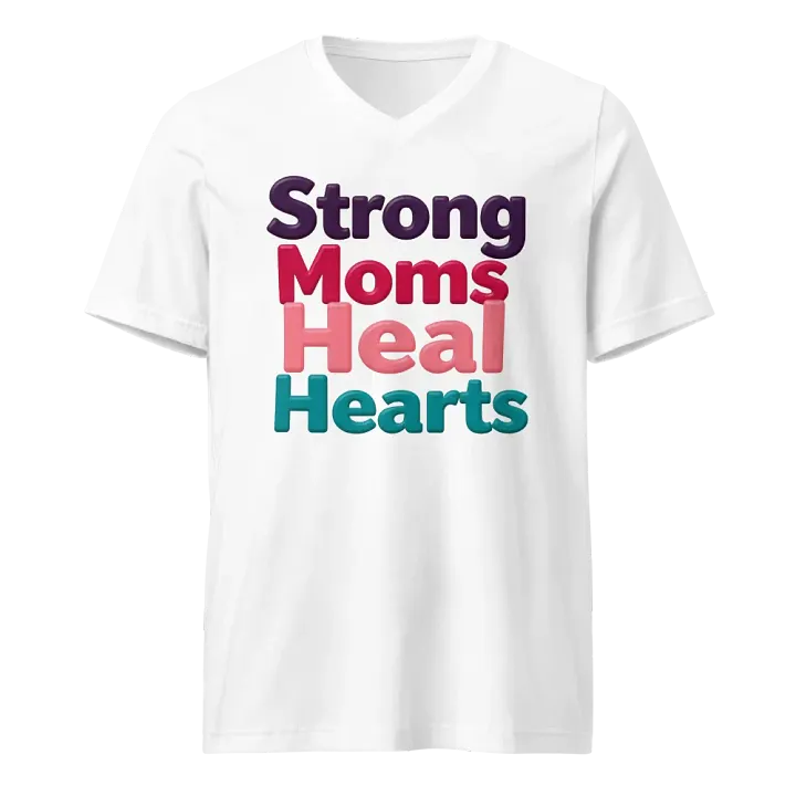 Empowerment of Motherhood V-Neck Tee product image (5)