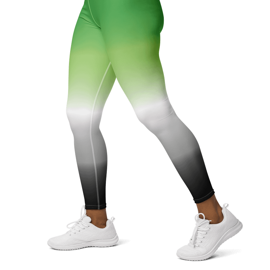 Aromantic Pride Gradient Leggings product image (3)