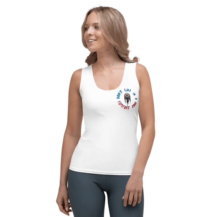 Sweet Kiss Heart Print Women's Tank Top 💋❤️ product image (1)