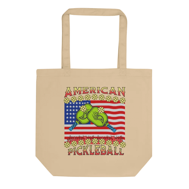 American Pickleball Eco-Friendly Tote Bag product image (1)