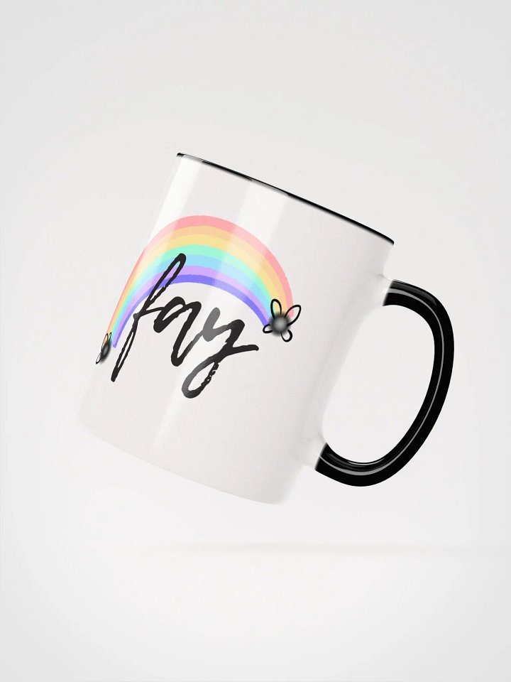 Rainbow Mug (Left handed) product image (17)
