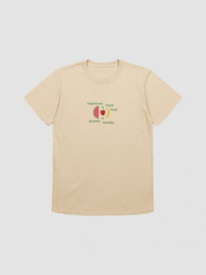 Healthy & Wealthy Vegan T-Shirt product image (1)