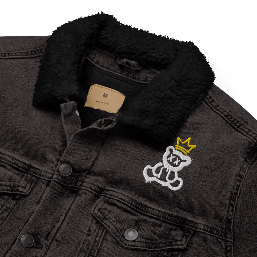 Deady Bear Denim Sherpa Jacket product image (7)