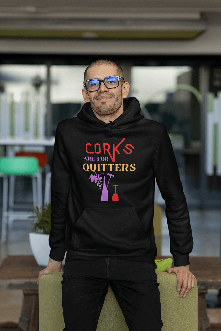 Corks Are For Quitters Hoodie product image (2)