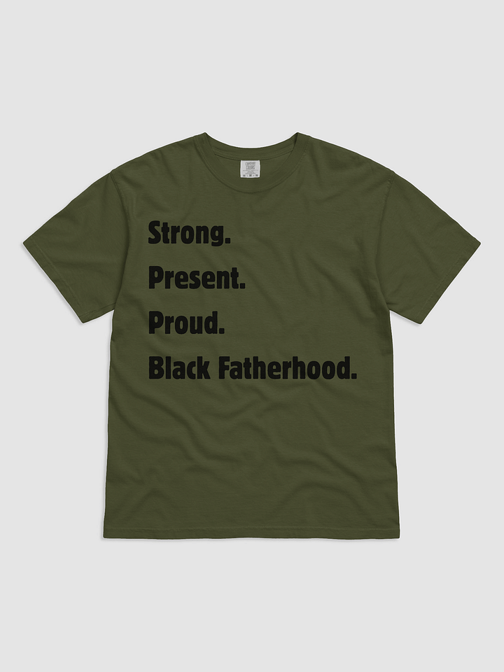 Black Fatherhood Comfort Tee product image (5)