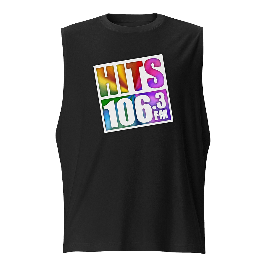 Men's Pride Black Muscle Tank product image (1)