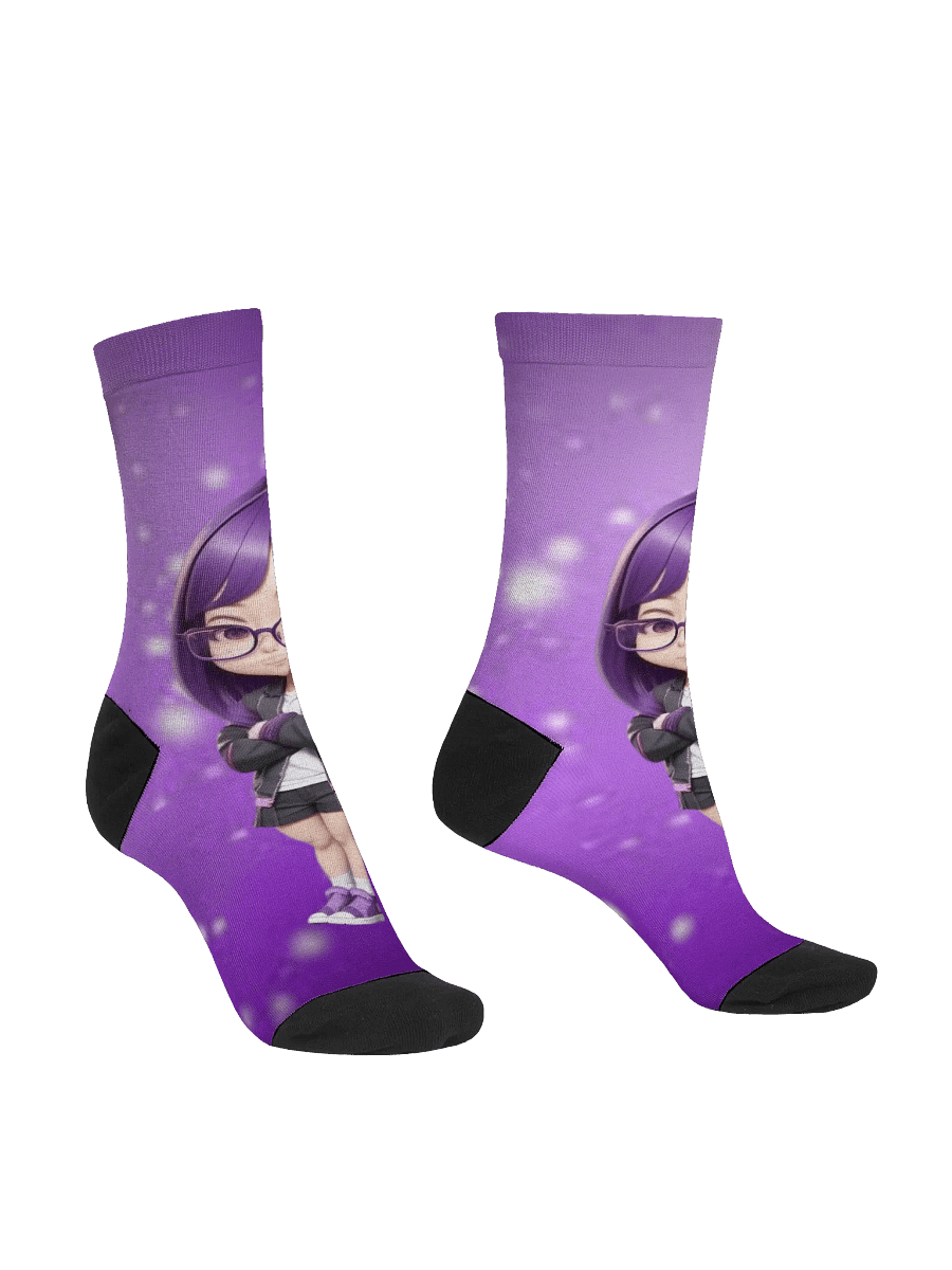 (Purple CHIBI) K Socks product image (3)