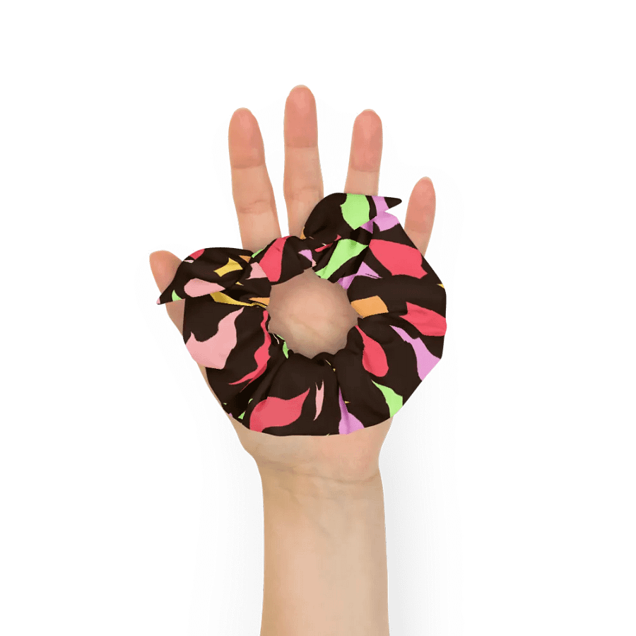 Vibrant Chaos All-Over Print Scrunchie product image (4)