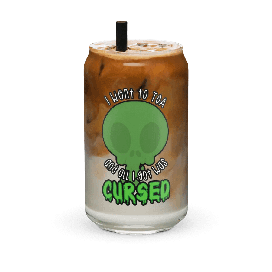 All I Got Was Cursed - Hunter - Can Glass product image (6)